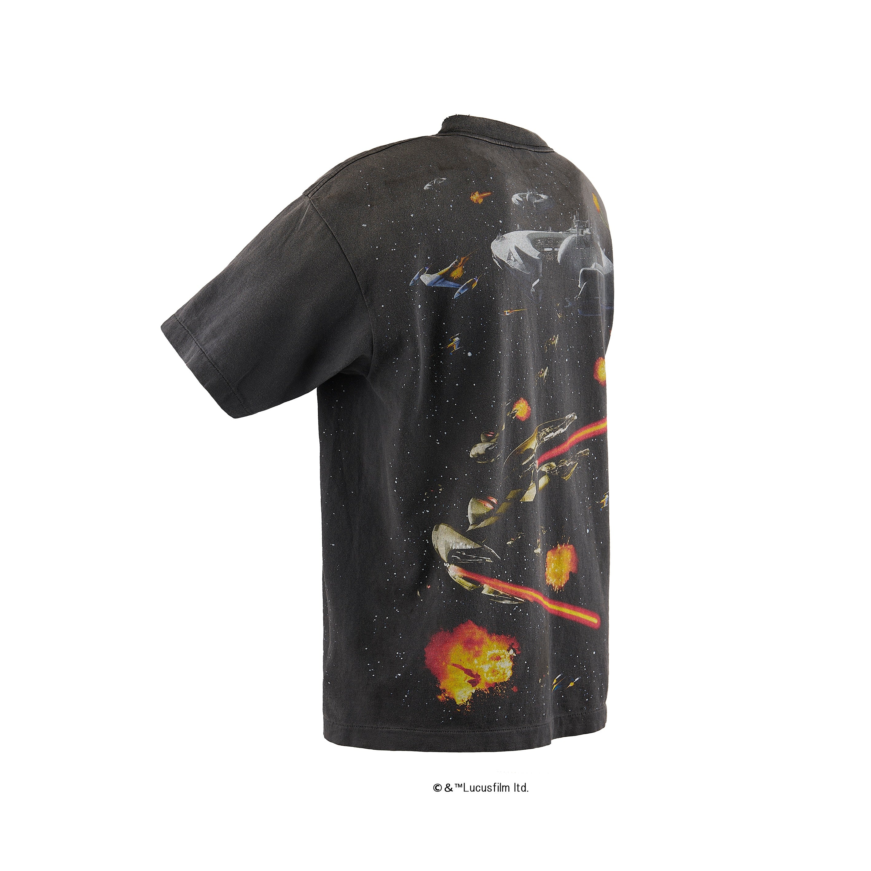 トップス SAINT MICHAEL STARWARS SW SS TEE XL SAINT MICHAEL/SW_SS TEE /STARWARS/BLACK