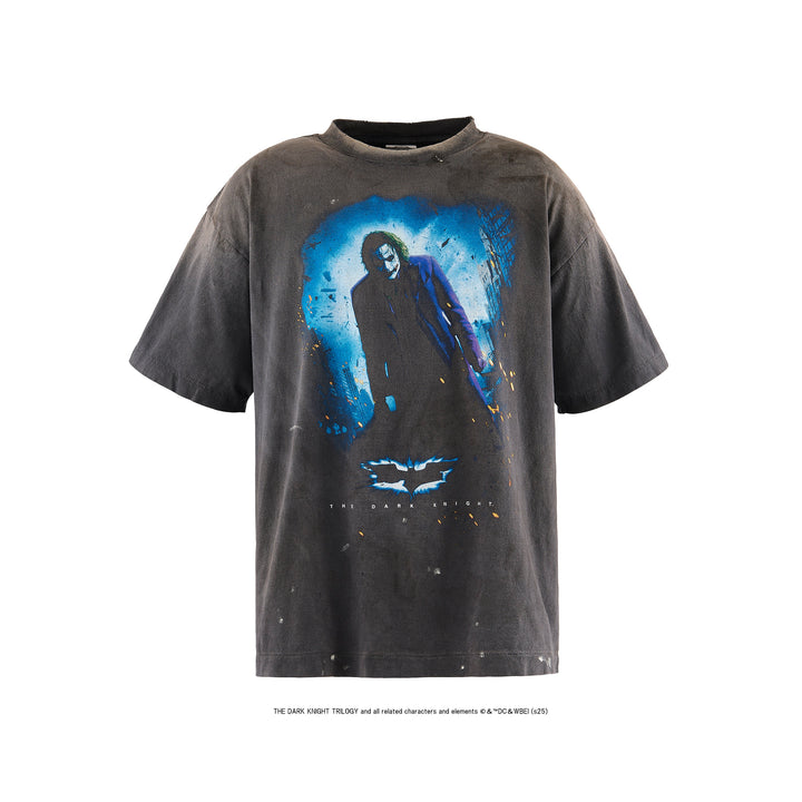 SAINT MICHAEL - BTM_SS TEE/DARKNIGHT