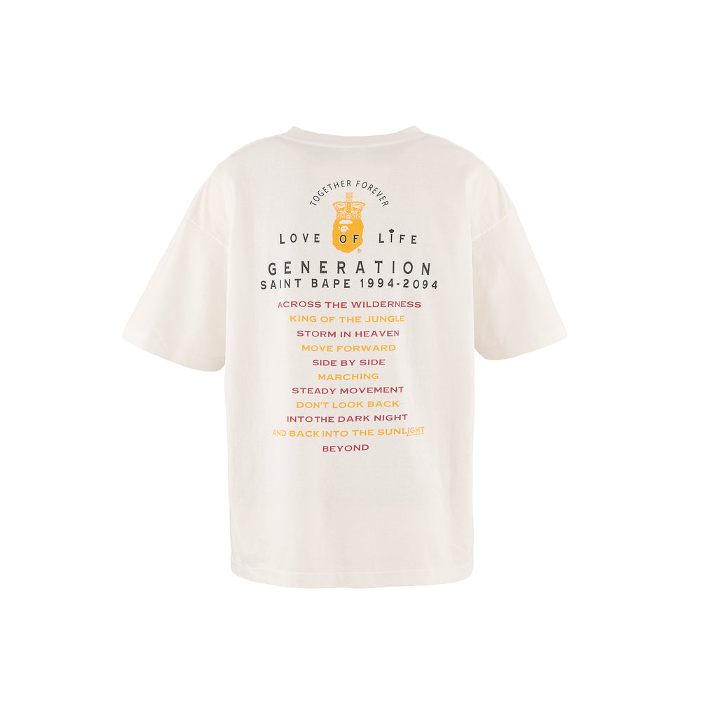 SAINT MICHAEL - BAPE_SS TEE/GENERATION