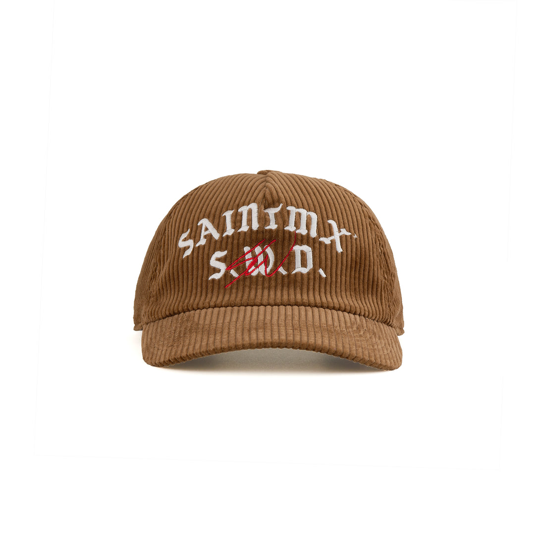 SAINT MICHAEL - SW_CORDUROY CAP/SAINT SW