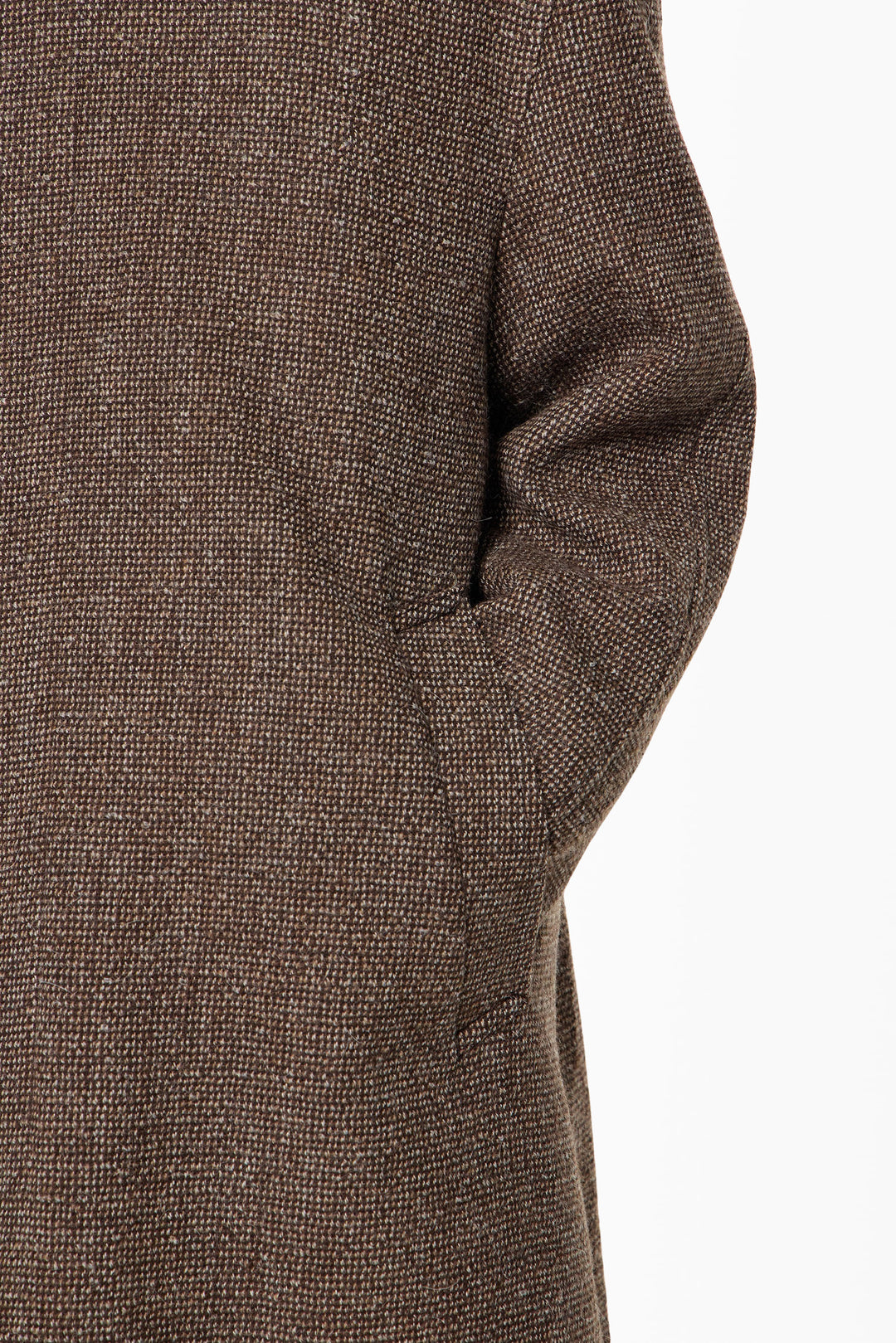 Brown Collection Balmacaan Coat