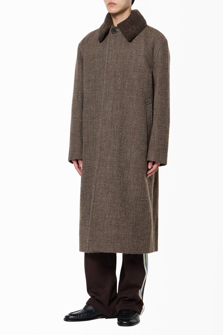 Brown Collection Balmacaan Coat