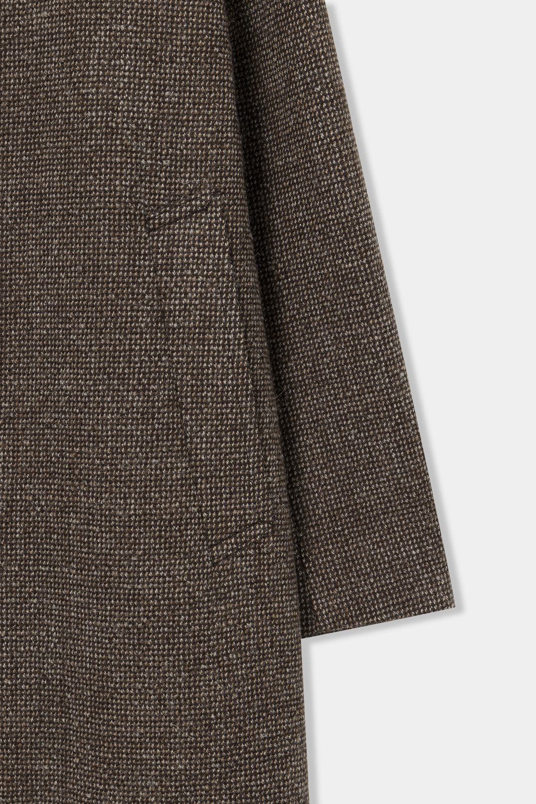 Brown Collection Balmacaan Coat