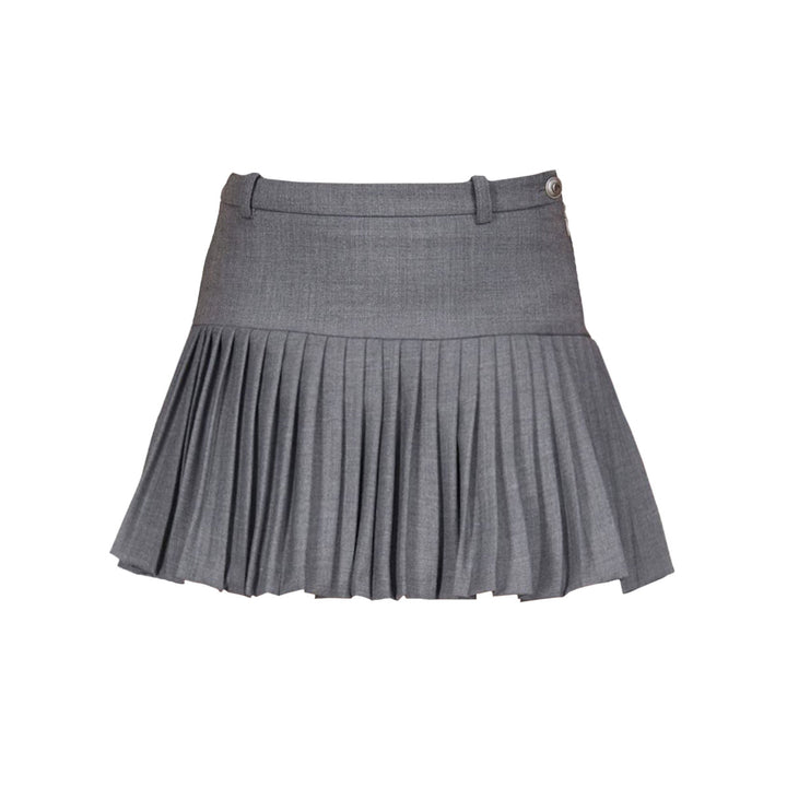 REGENERATED TAILORING PLEATED SKIRT