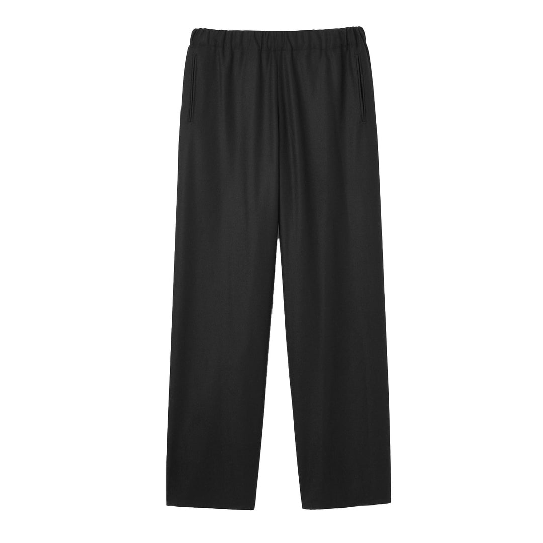 Drawstring Trouser in Wool Flannel