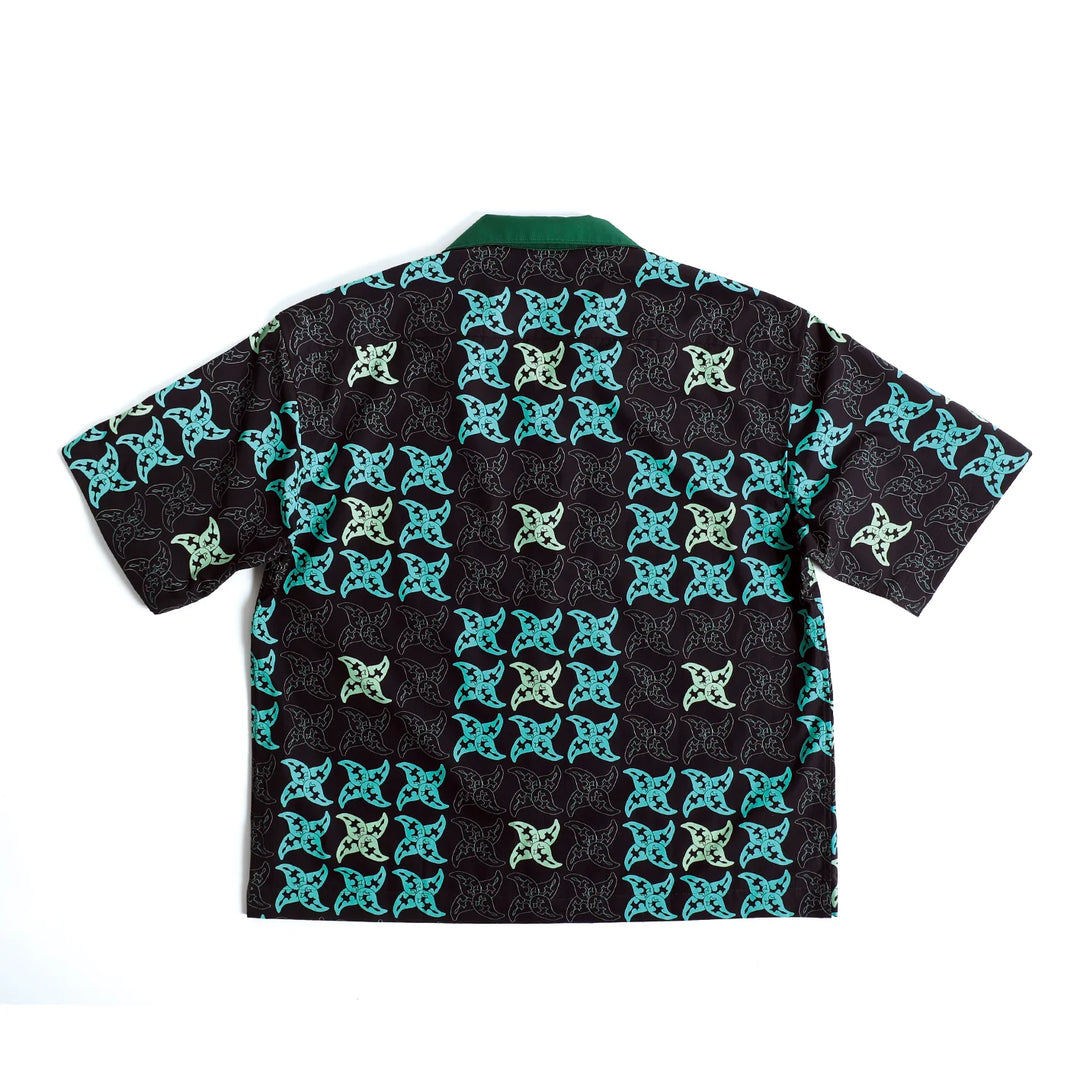 THE WORLD IS YOURS - Fusha Paisley Open Collar Shirt