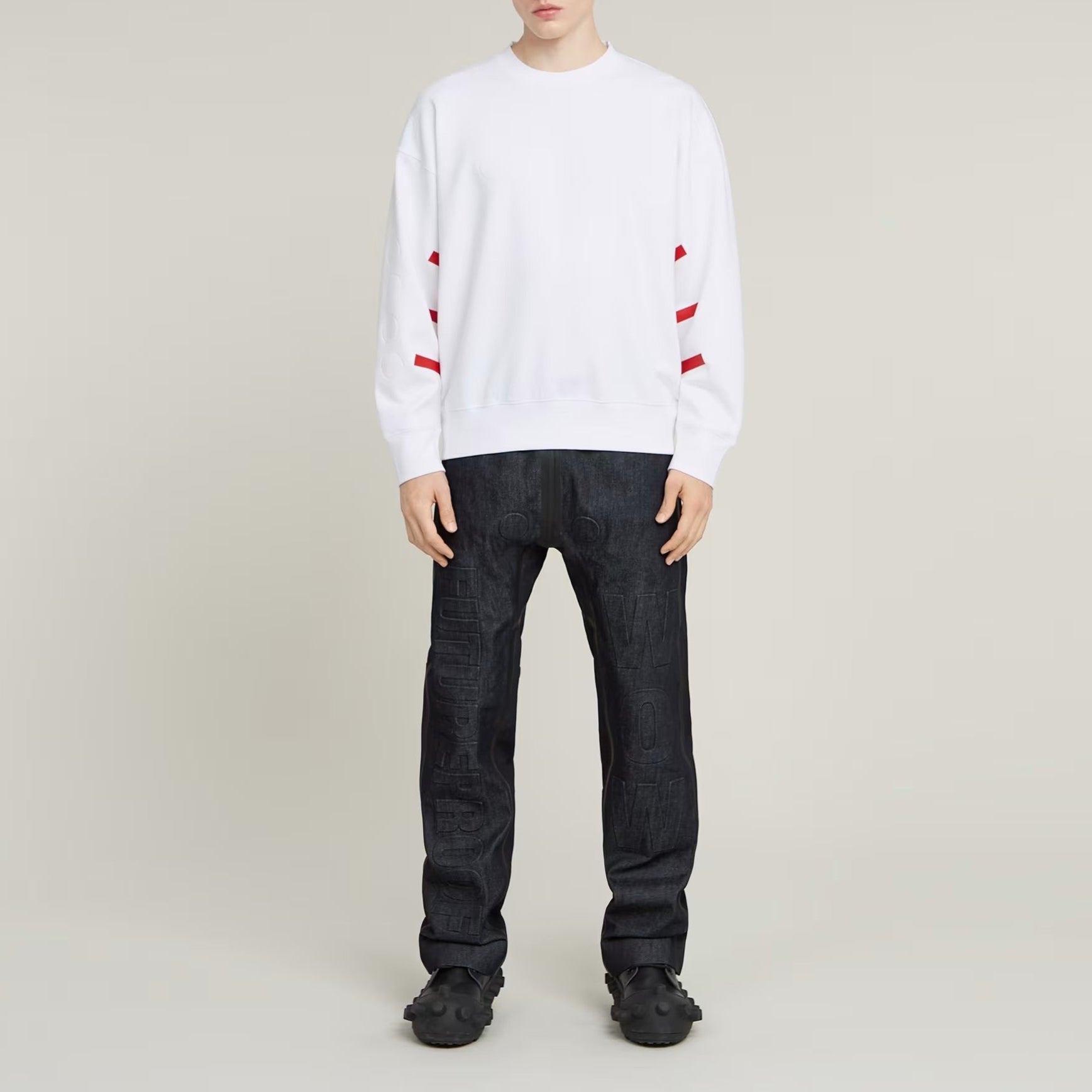 Waltervanbeirendonck gstar スウェット Oversized Sweat LS - G-STAR x Walter Van Beirendonck | Why
