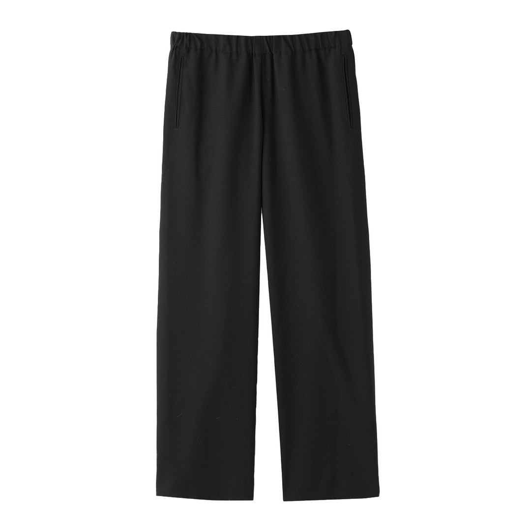 Drawstring Trouser in Wool Gabardine