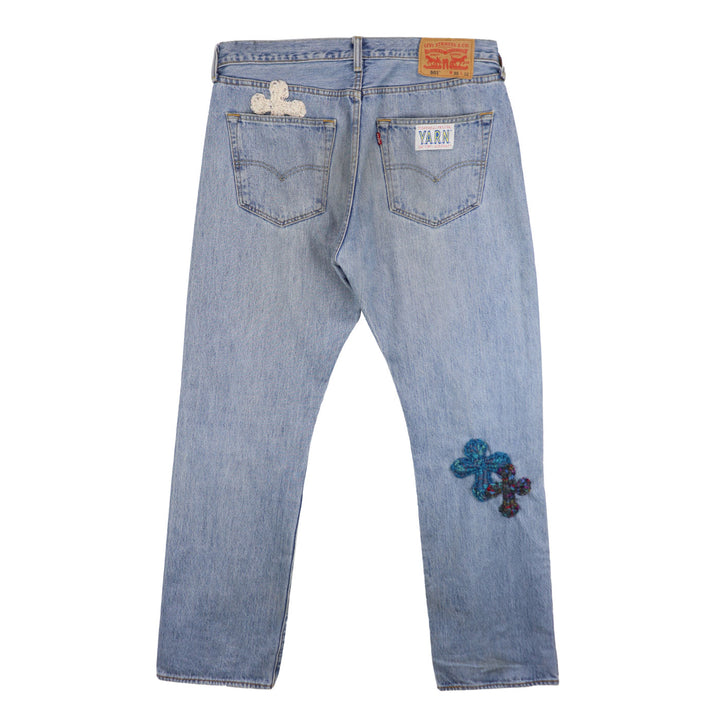 "Y.A.R.N." x Levi's 501【I type】