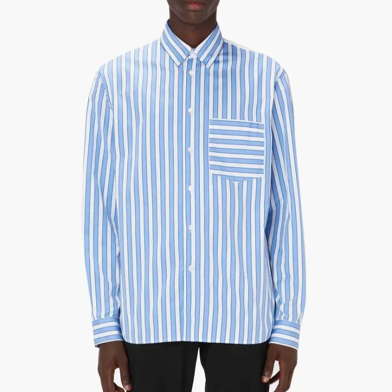 JW Anderson - CLASSIC FIT PATCHWORK SHIRT