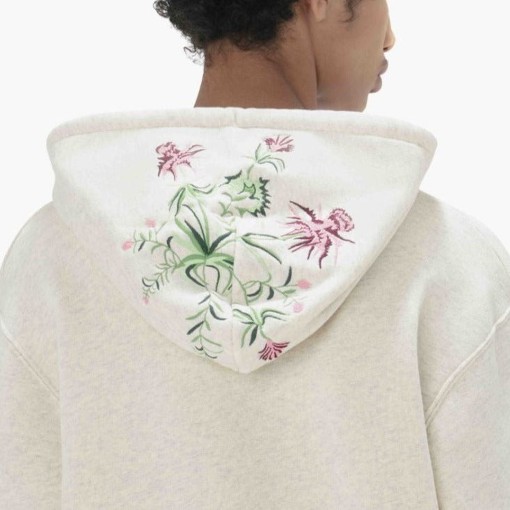 JW Anderson - POL THISTLE EMBROIDERY HOODIE