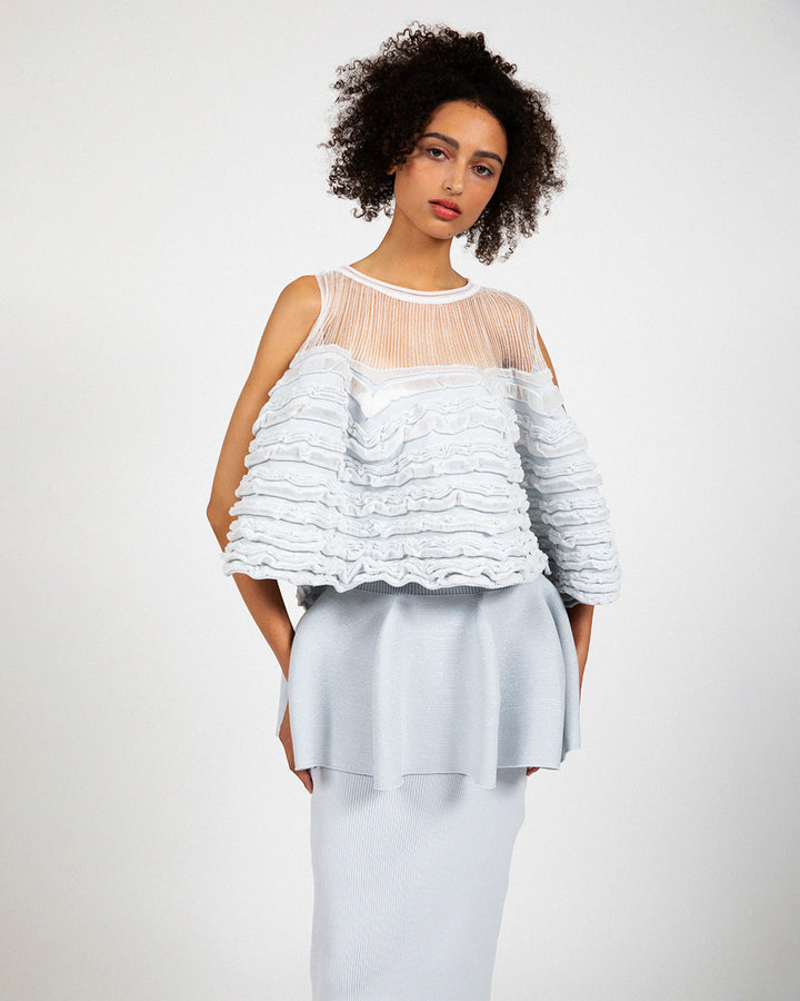 POTTERY GLITTER LAYERED SKIRT