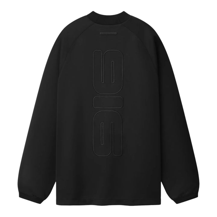 Tricot 90s Relaxed Long Sleeve Mock Neck