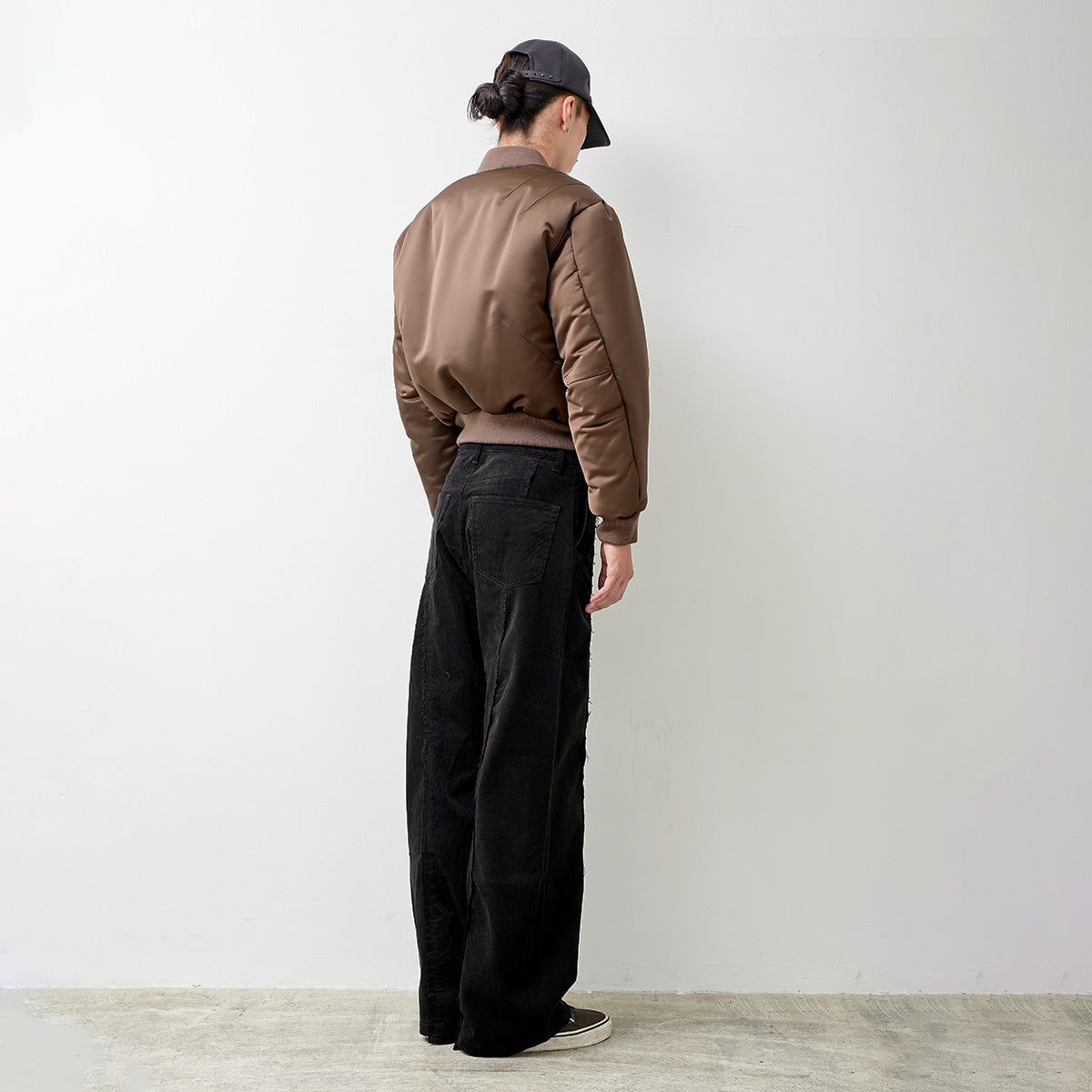 MAX SATIN PILLOW BOMBER JACKET | Why are you here?