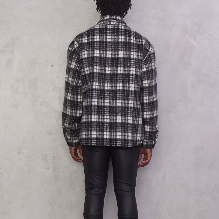 MLVINCE - OVERSIZED CHECK JACKET