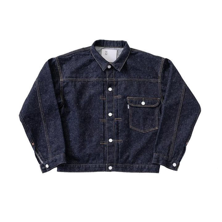 New Manual - #001 T-BACK DENIM JACKET ONE-WASHED