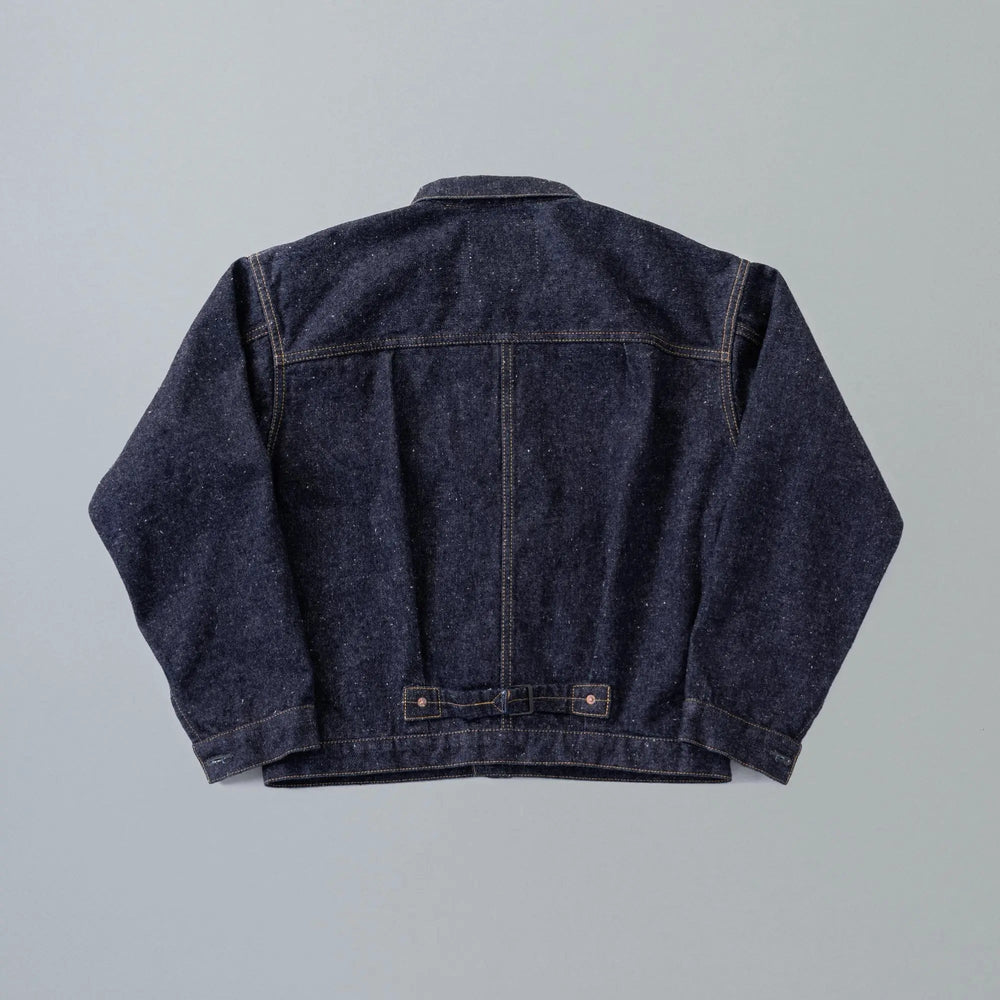 New Manual - #001 T-BACK DENIM JACKET ONE-WASHED