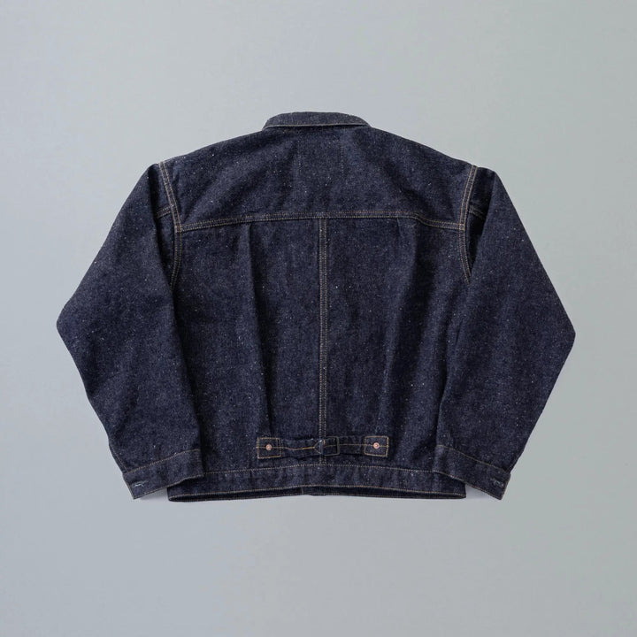 New Manual - #001 T-BACK DENIM JACKET ONE-WASHED