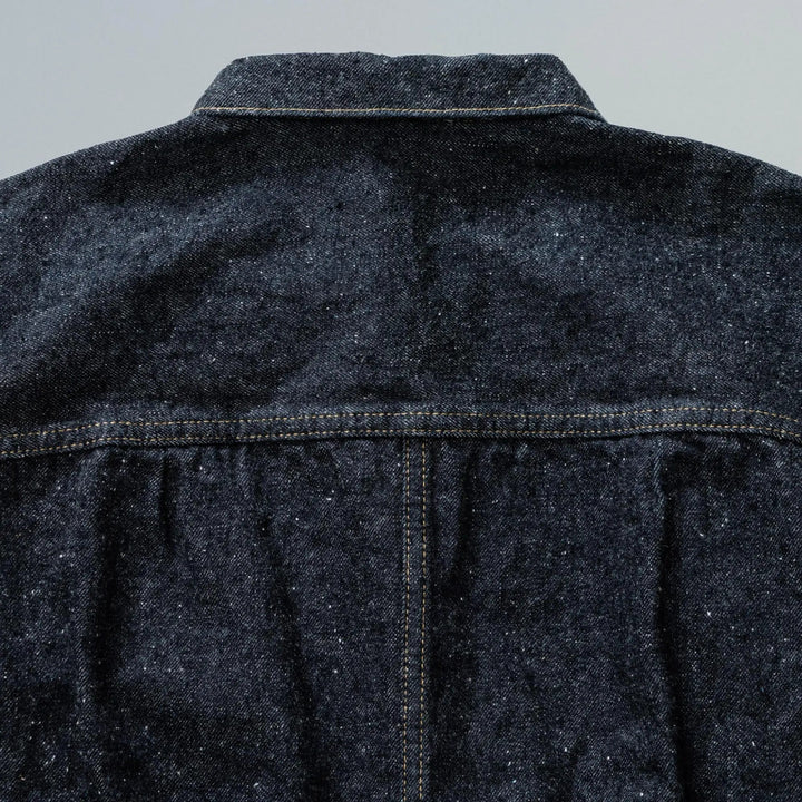 New Manual - #001 T-BACK DENIM JACKET ONE-WASHED