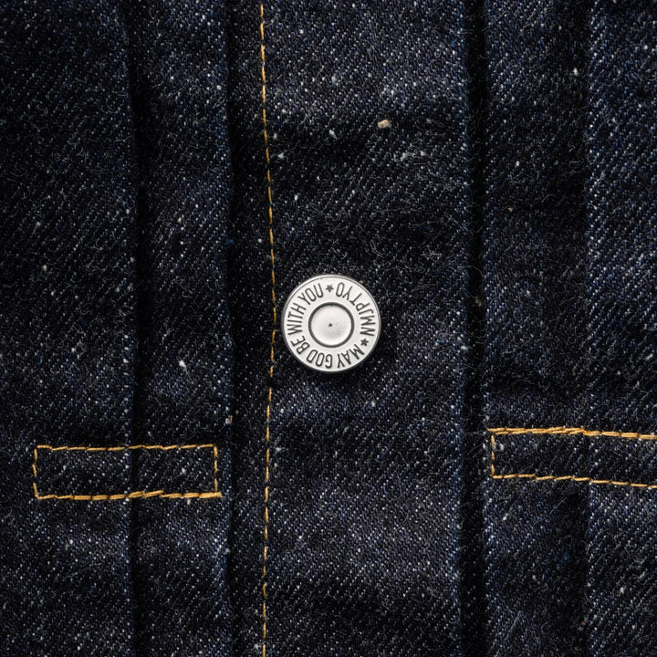 New Manual - #001 T-BACK DENIM JACKET ONE-WASHED