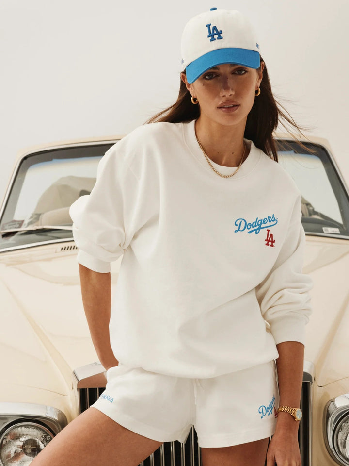 Dodgers Serif Crewneck