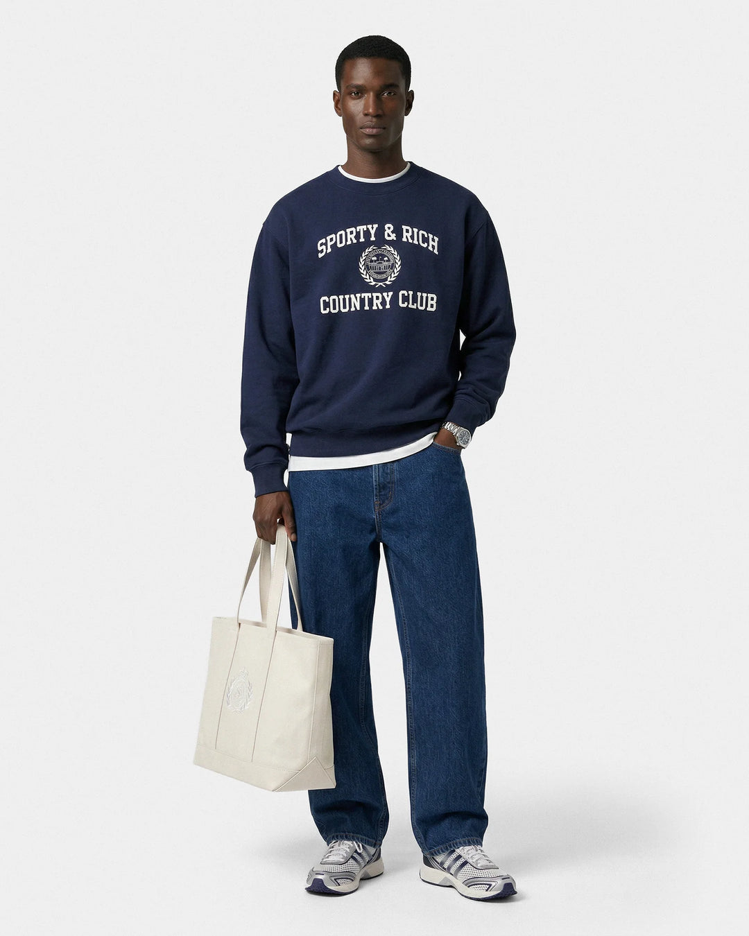 Varsity Crest Crewneck