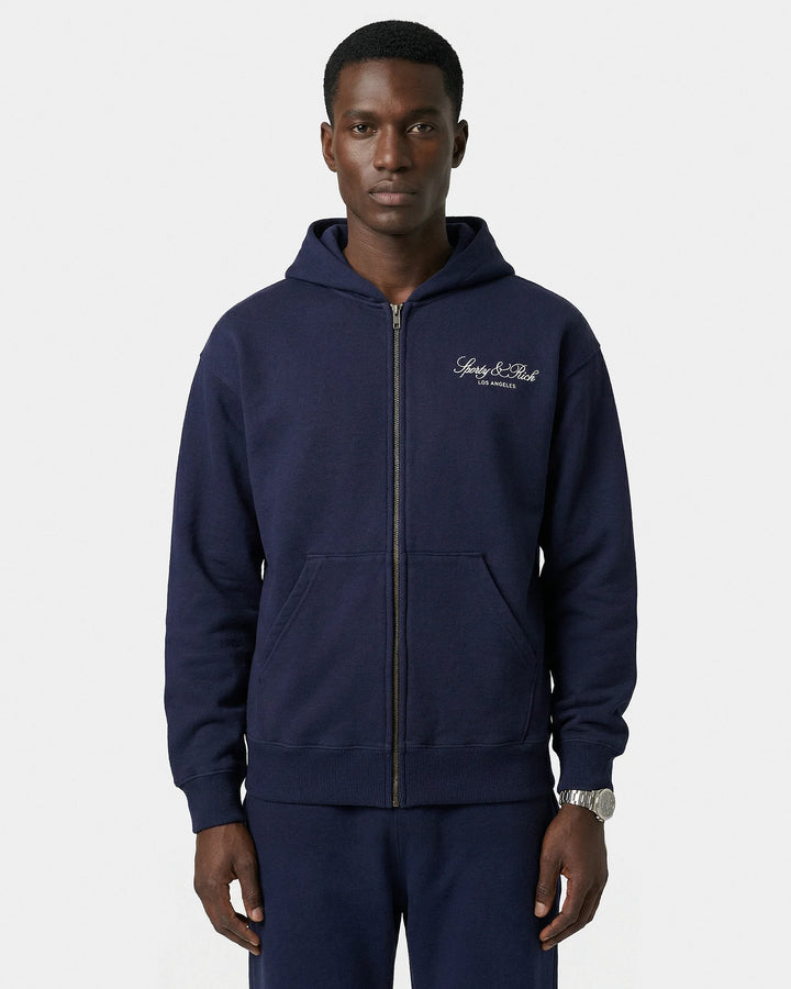 Vendome LA Embroidered Zip Hoodie