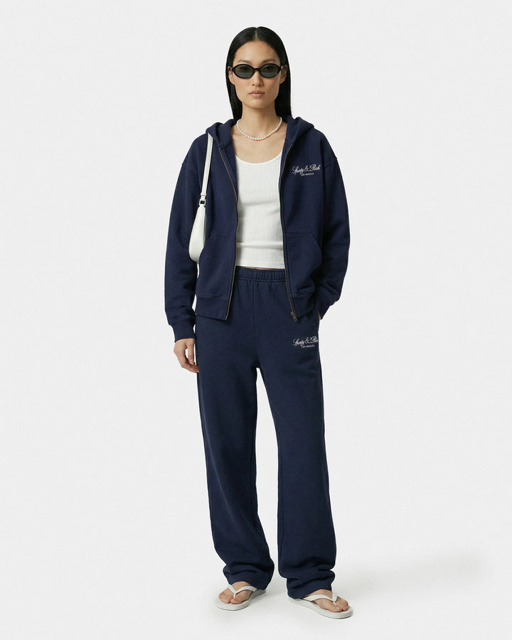 Vendome LA Embroidered Zip Hoodie
