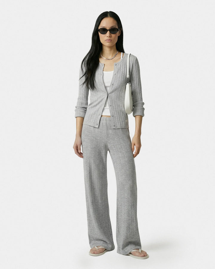 Signature Logo Pointelle Trousers