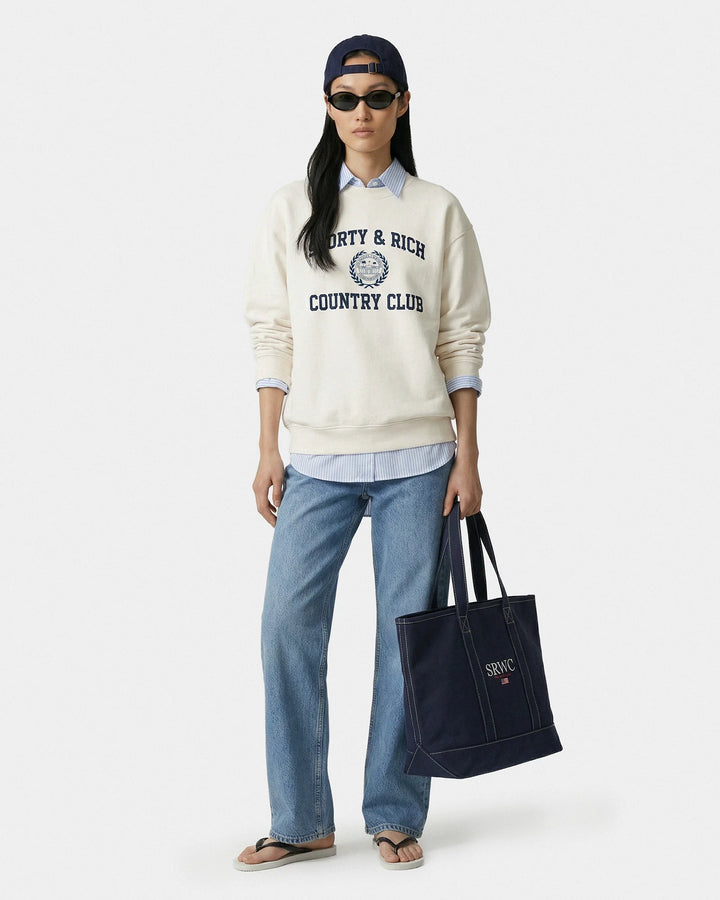 Varsity Crest Crewneck