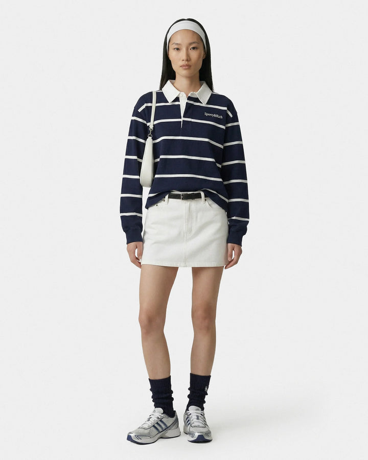 Serif Logo Rugby Polo