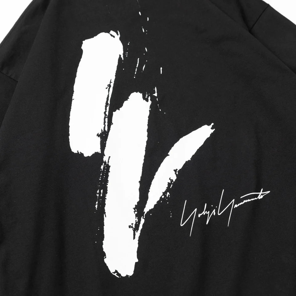 オーバーサイズド 長袖 コットン Tシャツ Yohji Yamamoto FW23