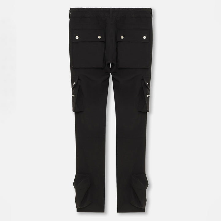 MLVINCE - TYPE-4 SLIM STRETCH CARGO PANTS – BLACK