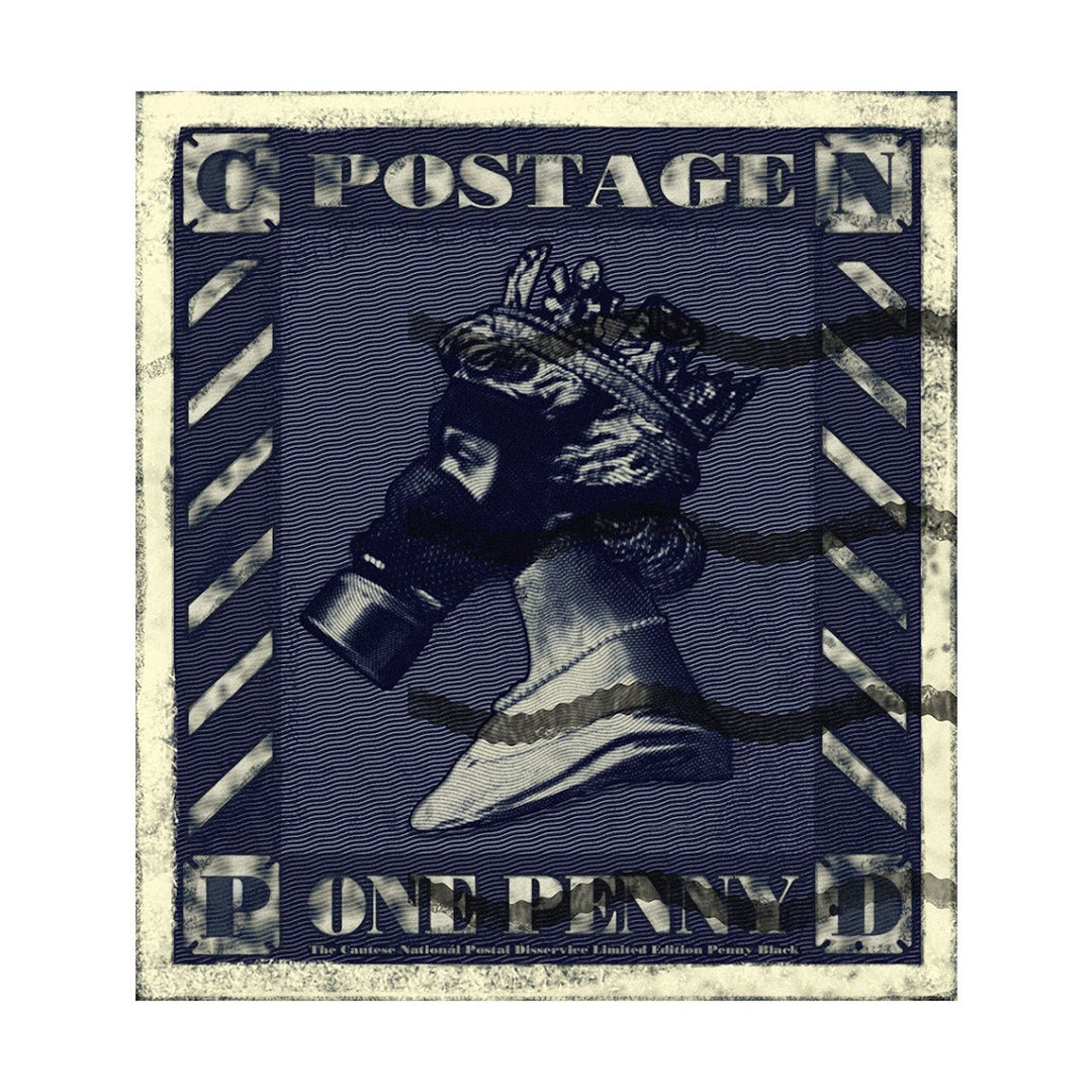 JIMMY CAUTY - Stamps of Mass Destructiuon Definitive One Penny