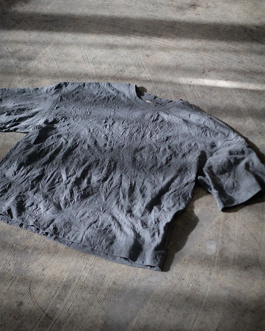 VUJADE - TOTTI CRINKLED T-SHIRT IN COTTON(Exclusive)