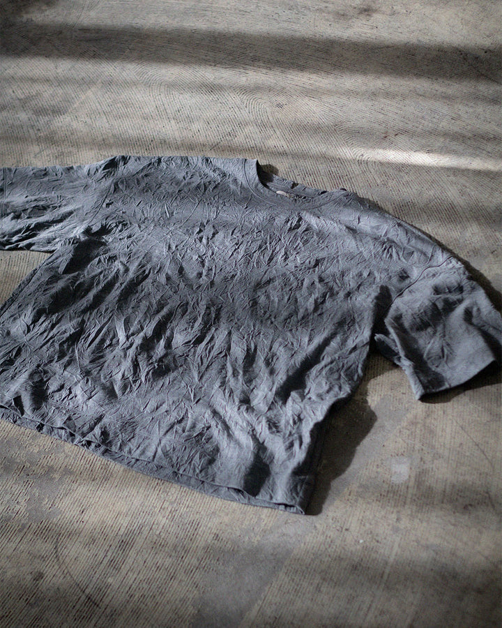 VUJADE - TOTTI CRINKLED T-SHIRT IN COTTON(Exclusive)