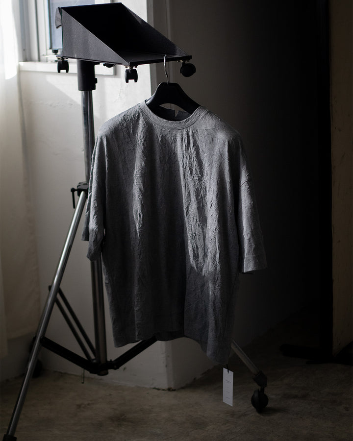 VUJADE - TOTTI CRINKLED T-SHIRT IN COTTON(Exclusive)