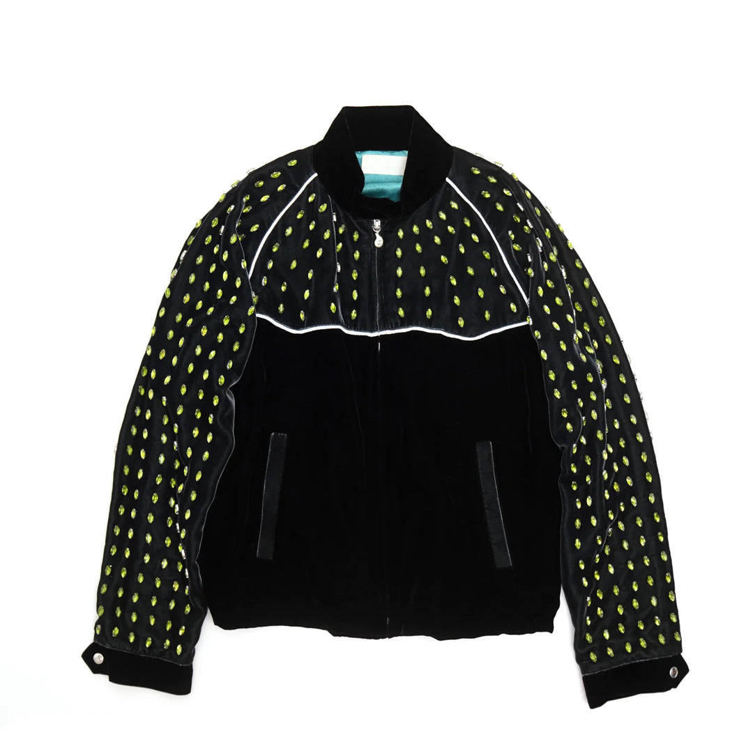THE WORLD IS YOURS - Velvet Bijou Drizzler Jacket
