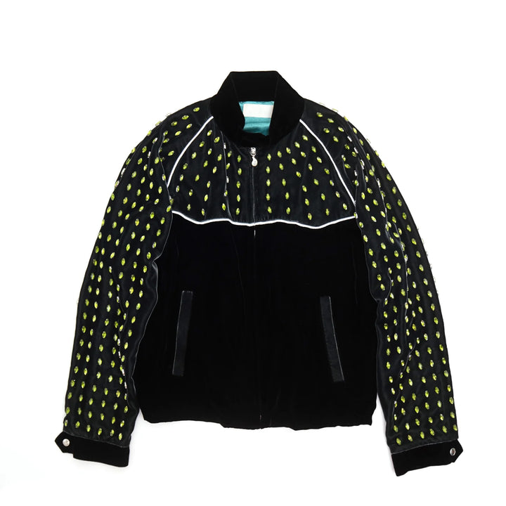THE WORLD IS YOURS - Velvet Bijou Drizzler Jacket