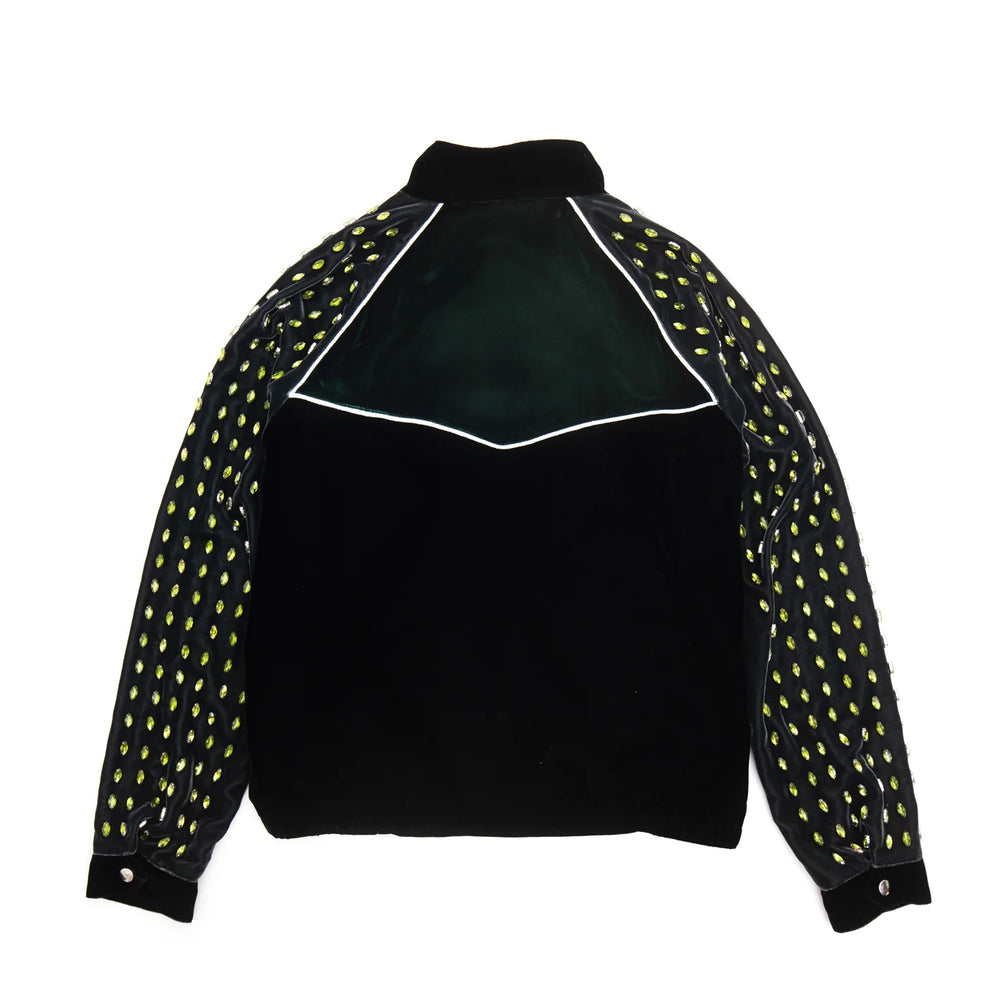 THE WORLD IS YOURS - Velvet Bijou Drizzler Jacket