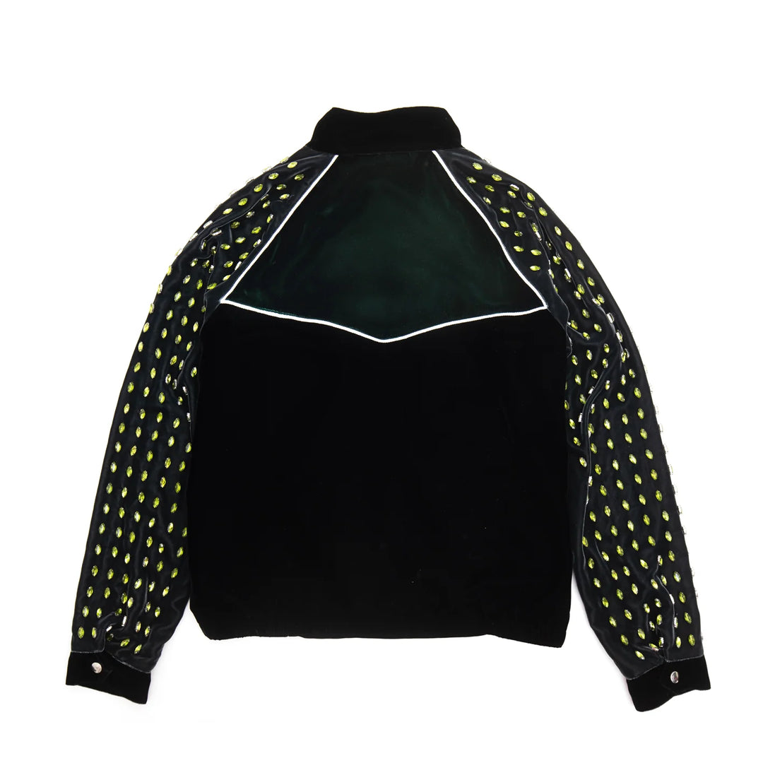 THE WORLD IS YOURS - Velvet Bijou Drizzler Jacket