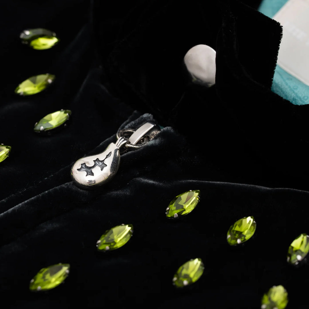 THE WORLD IS YOURS - Velvet Bijou Drizzler Jacket
