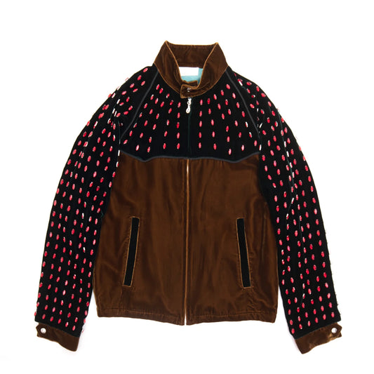 THE WORLD IS YOURS - Velvet Bijou Drizzler Jacket
