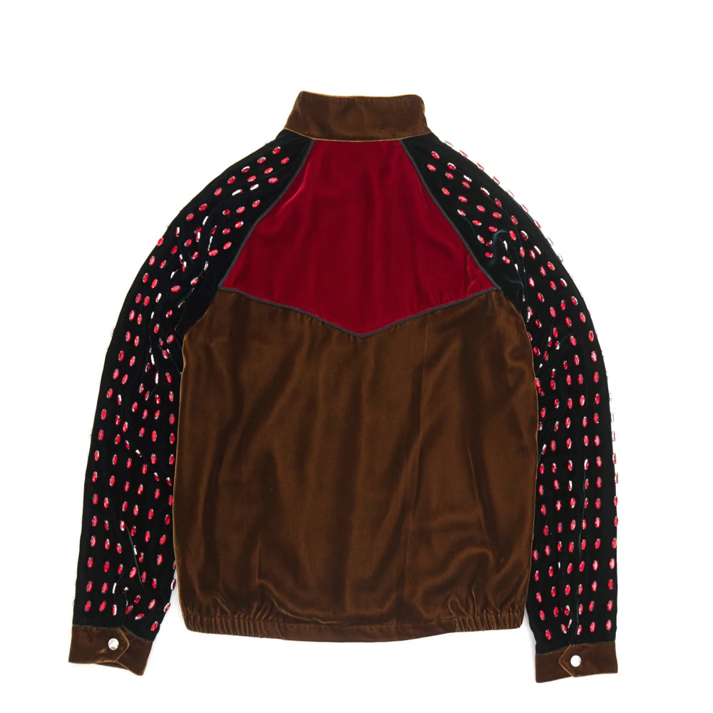 THE WORLD IS YOURS - Velvet Bijou Drizzler Jacket