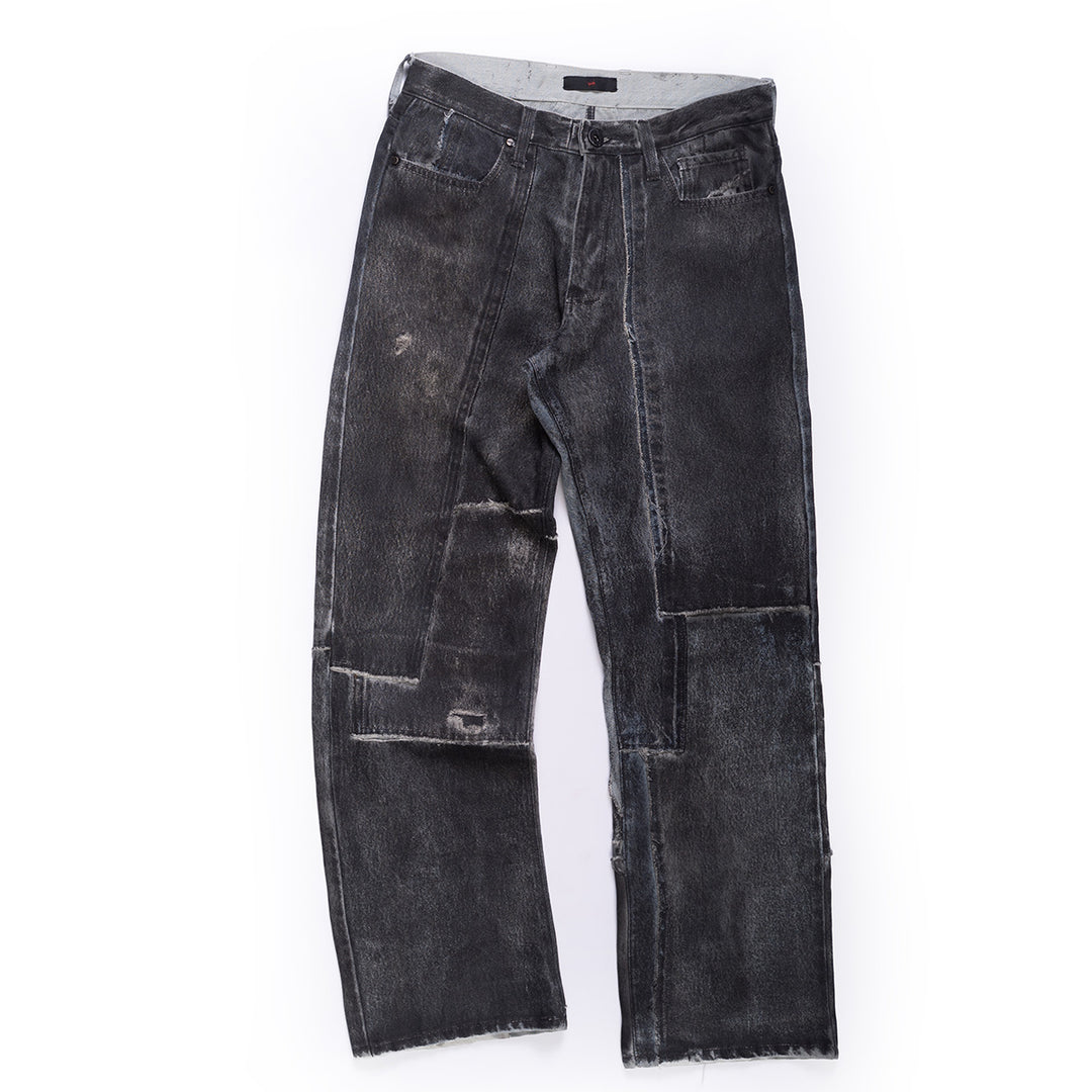 ANT ANTI - STRAIGHT CUT DENIM VINTAGE SCRAP