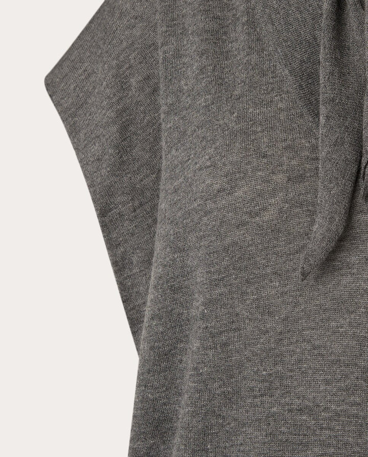 Plan C - WOOL CASHMERE LIGHT SSLV W SCA