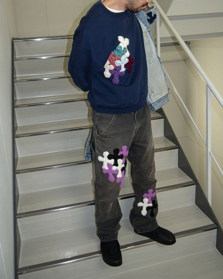 "YARN" x 90s sweatshirt