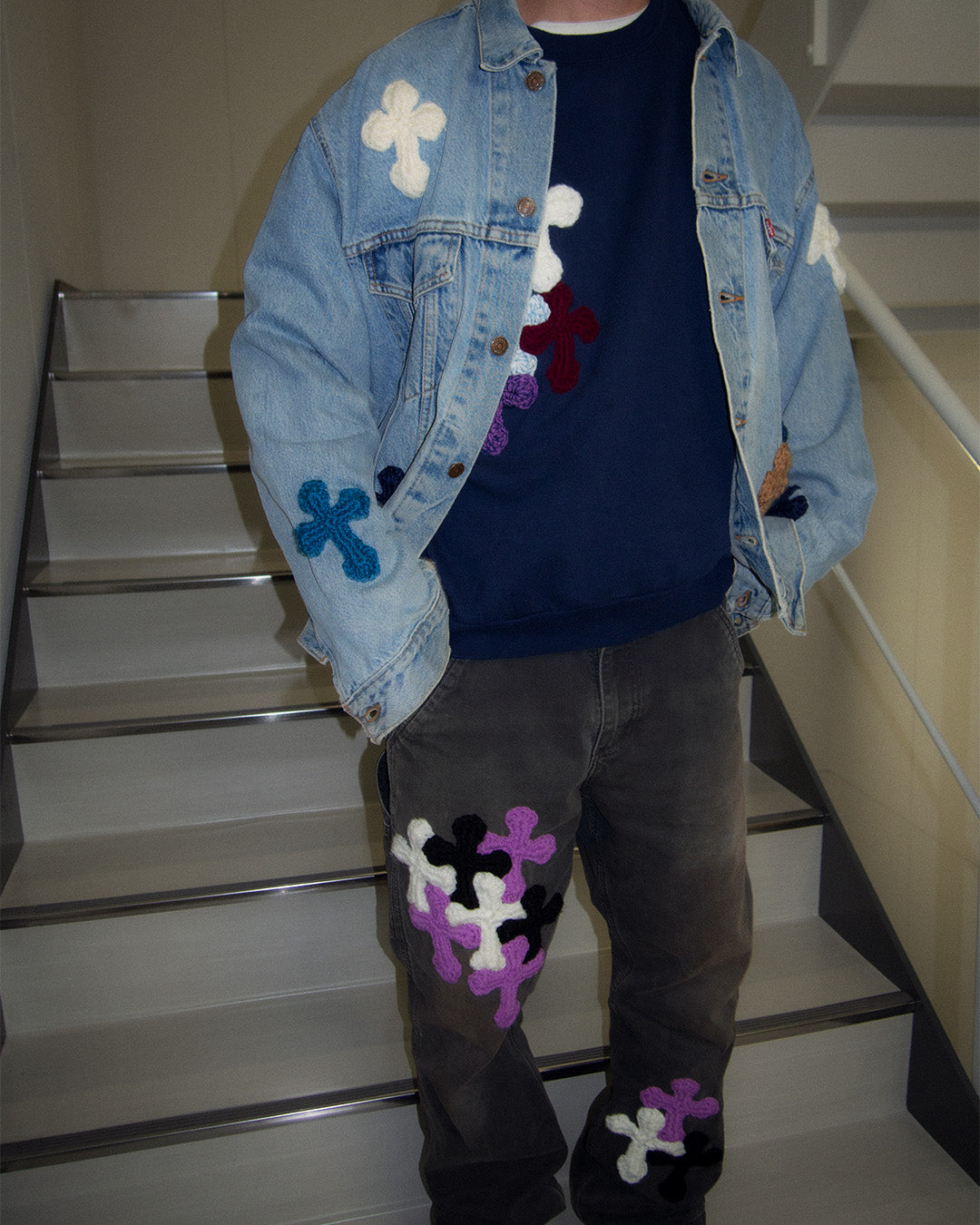 "Y.A.R.N." x Levi's denim jacket【C】