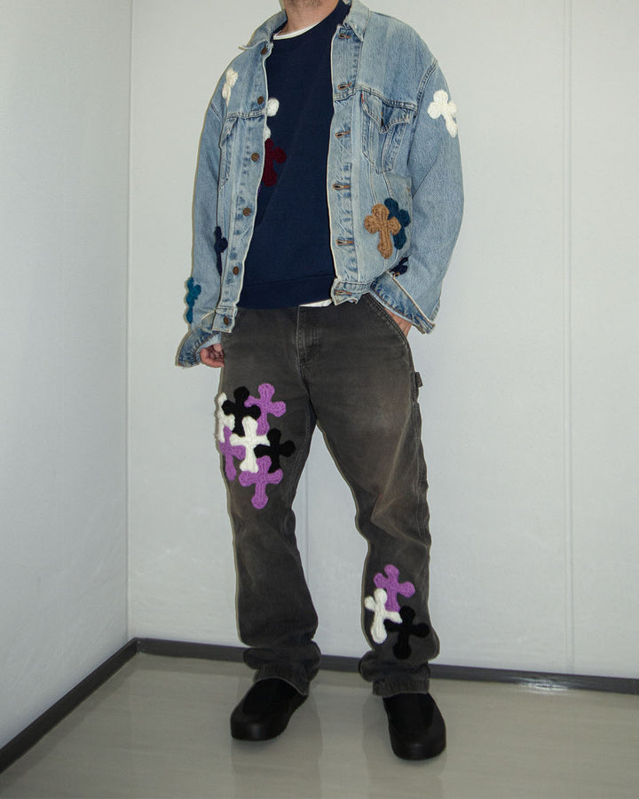 "YARN" x 90s sweatshirt