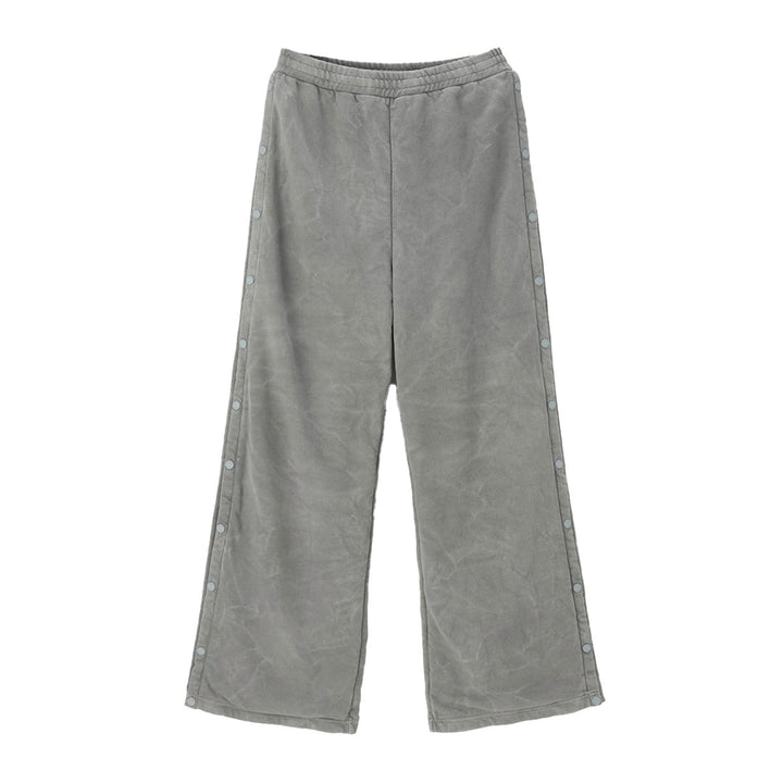 WASHED SIDE OPEN SWEAT PANTS